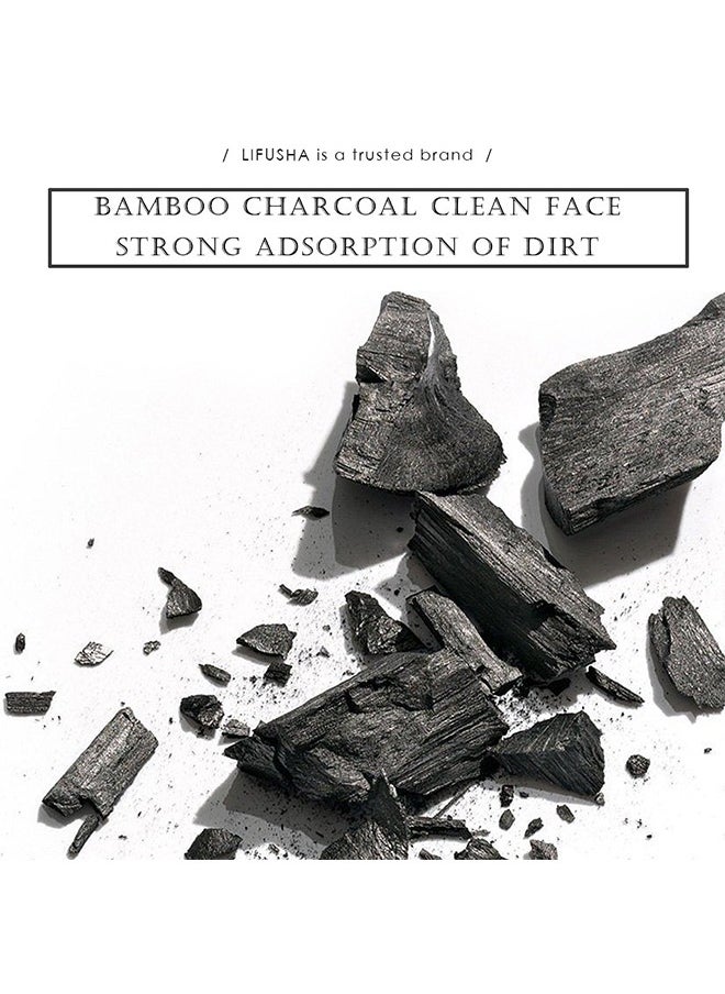 LIFUSHA - Bamboo Charcoal Black Mask - Blackhead Remover Pore Shrink Blackhead Peeling Deep Pore Cleansing Tool Skin Care Product - Image 1