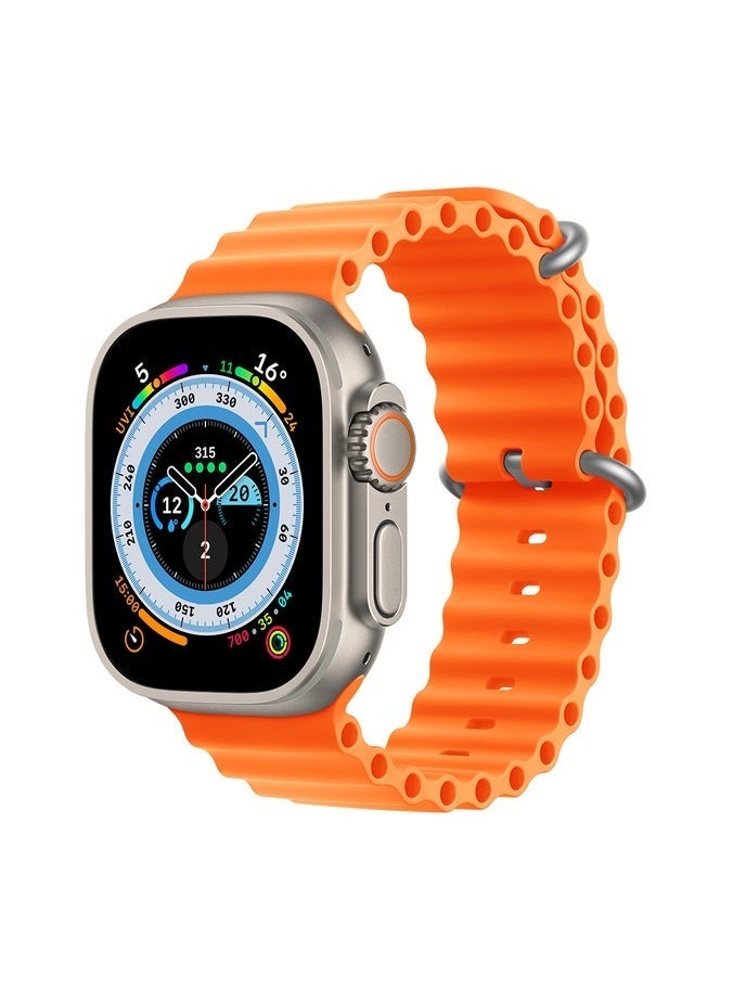 TIGER X8 Smart Watch Ultra Combo Box with Strap, Pods Pro, External Battery, Wireless Charger, Charging Adapter & Data Cable | All-in-One Bundle for Fitness, Connectivity & Daily Use | Compatible with iOS & Android | Premium Gift Set for Men & Women - Image 5