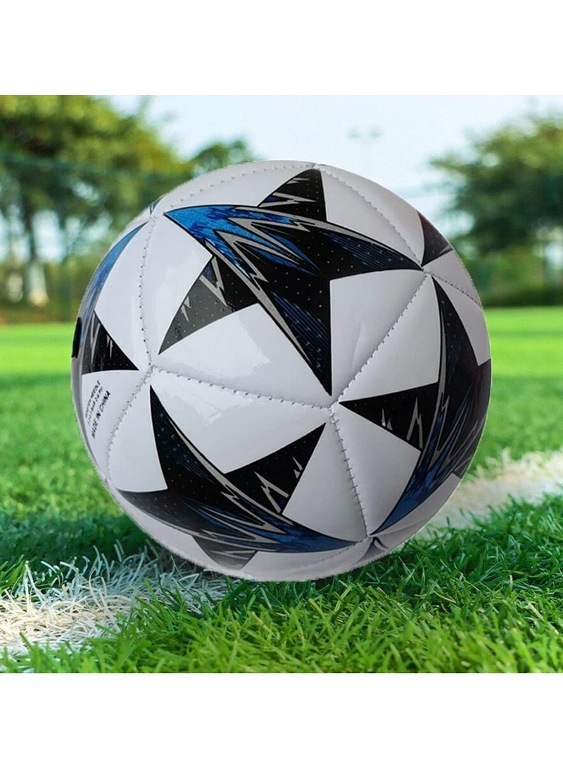 1 قطعة رقم 2 كرة قدم خماسية الشكل، كرة قدم رقم 2، كرة قدم للتدريب والاستجمام في الهواء الطلق، والركل في الفناء الخلفي والمنتزه والشاطئ - Image 3