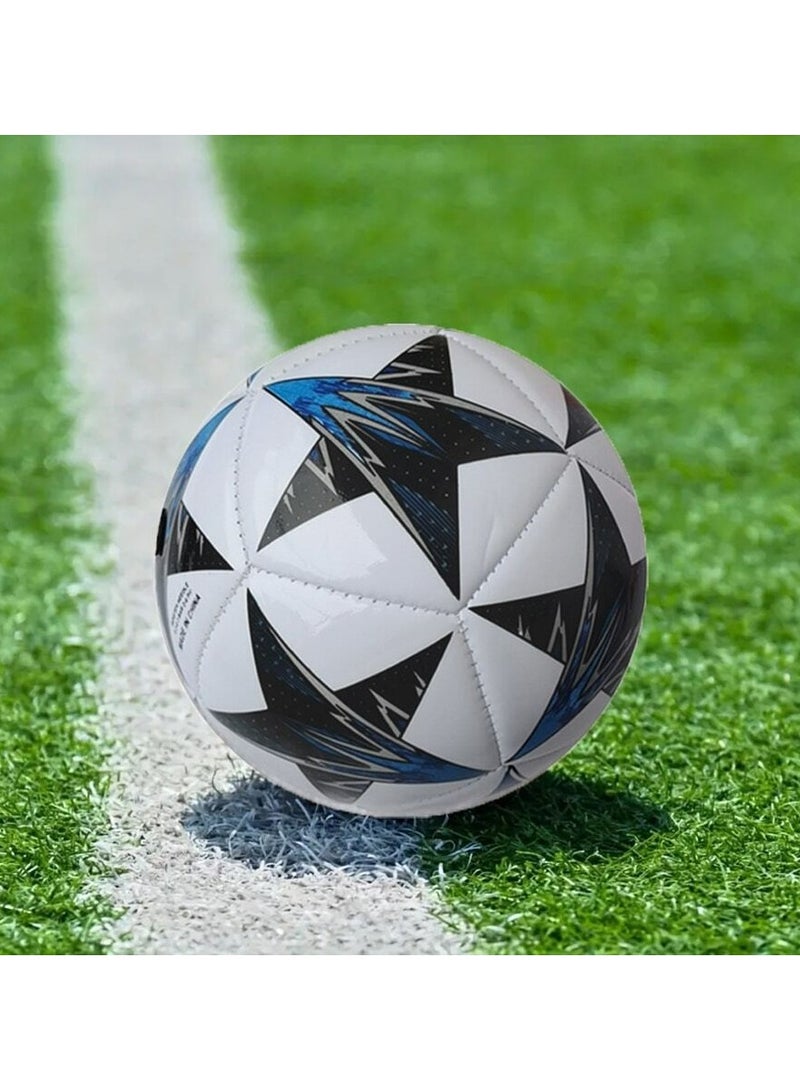 1 قطعة رقم 2 كرة قدم خماسية الشكل، كرة قدم رقم 2، كرة قدم للتدريب والاستجمام في الهواء الطلق، والركل في الفناء الخلفي والمنتزه والشاطئ - Image 4