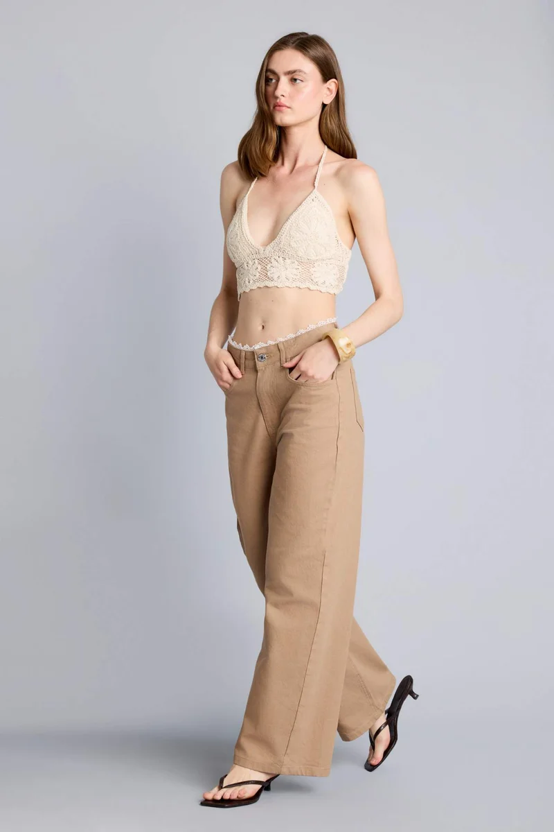 Wide Leg High Waist Jeans