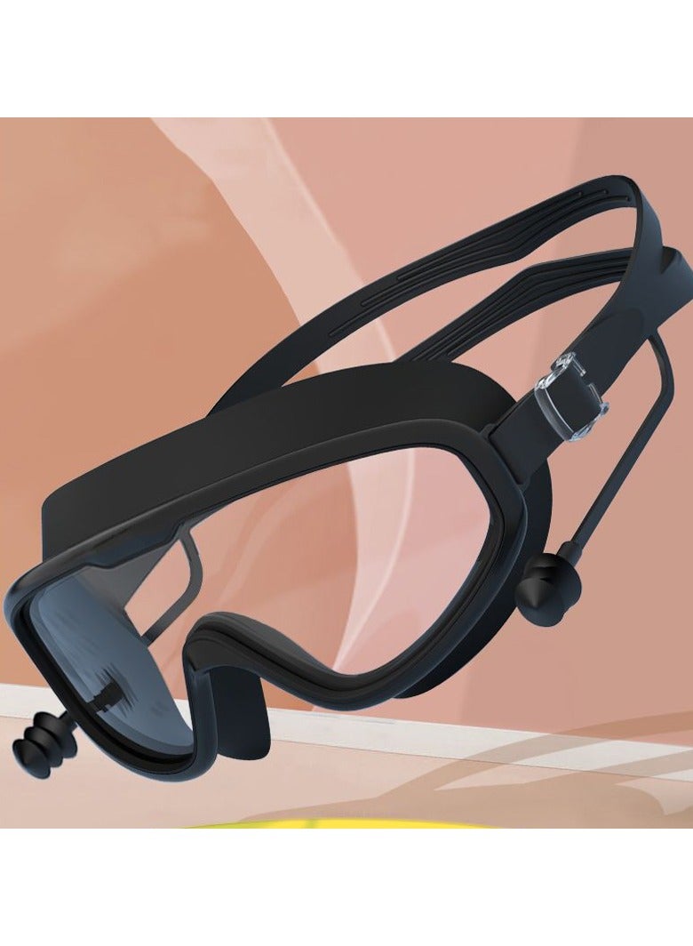 نظارات سباحة مضادة للضباب ومقاومة للأشعة فوق البنفسجية للبالغين الرجال النساء الشباب - Image 2