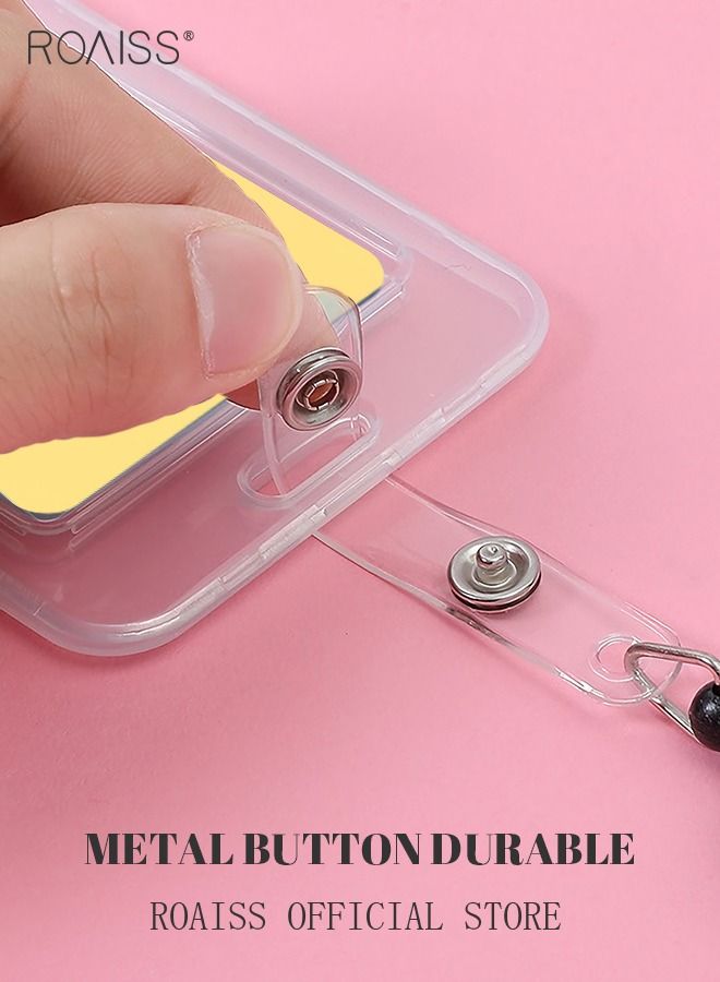 رويس حامل بطاقة الحبل القابل للسحب مشبك لطيف سهل السحب للتحكم في وصول الطلاب / النقل / مترو الأنفاق / العمل / الوجبة / بطاقة الهوية / بطاقة الهوية - Image 5