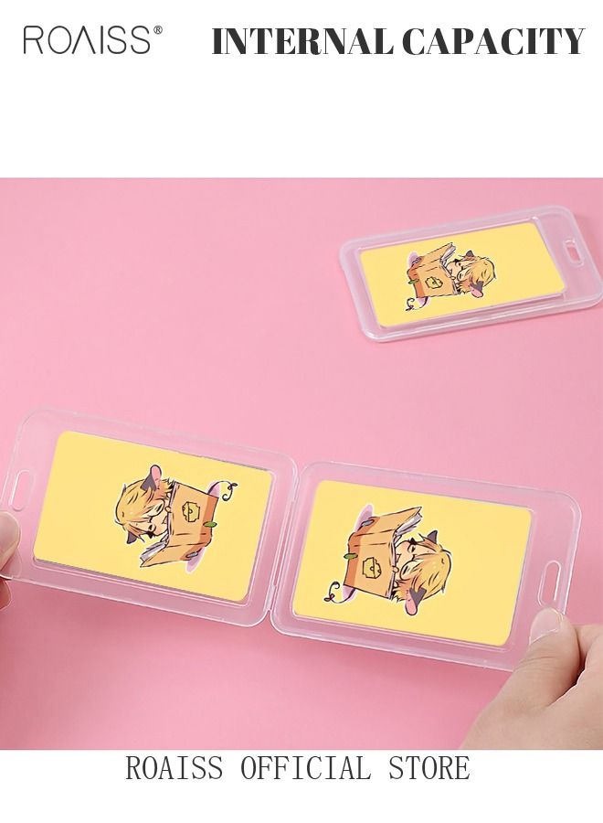 رويس حامل بطاقة الحبل القابل للسحب مشبك لطيف سهل السحب للتحكم في وصول الطلاب / النقل / مترو الأنفاق / العمل / الوجبة / بطاقة الهوية / بطاقة الهوية - Image 4