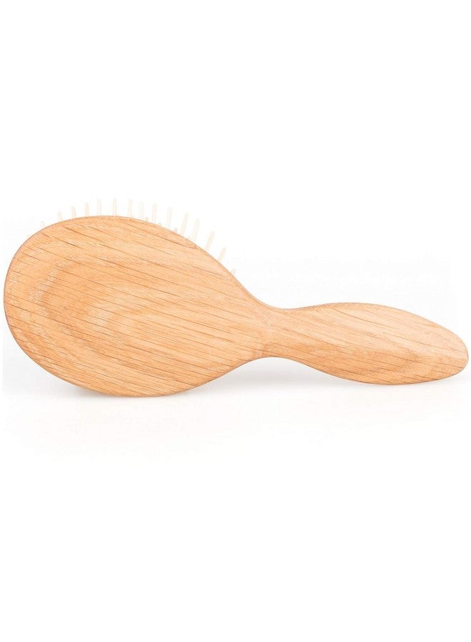 Fendrihan Pneumatic Oak Wood Hairbrush with Wooden Pins 9 Inches (Made in France) - Image 5