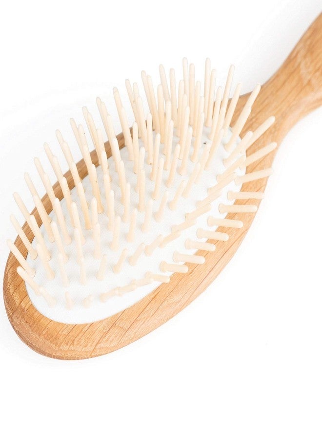 Fendrihan Pneumatic Oak Wood Hairbrush with Wooden Pins 9 Inches (Made in France) - Image 2