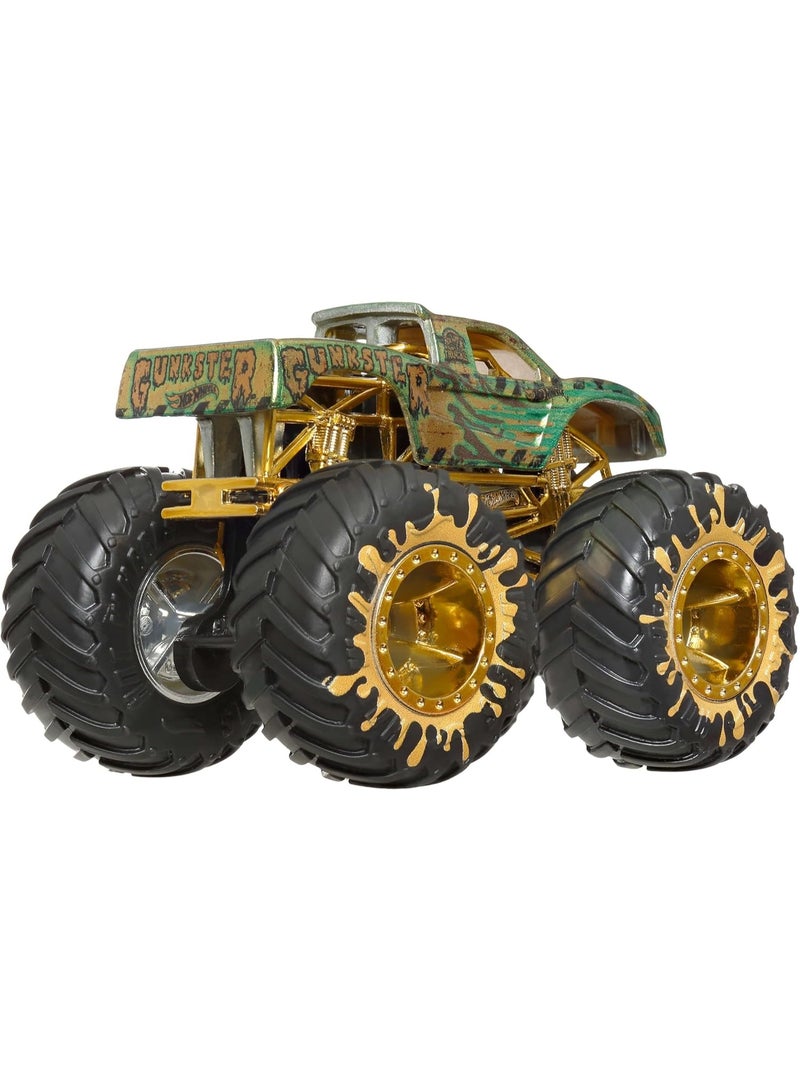 Hot Wheels شاحنة الوحش 1:64 مقياس بيغ فوت أبطال الكأس - قطعة واحدة فقط، متنوعة - Image 5