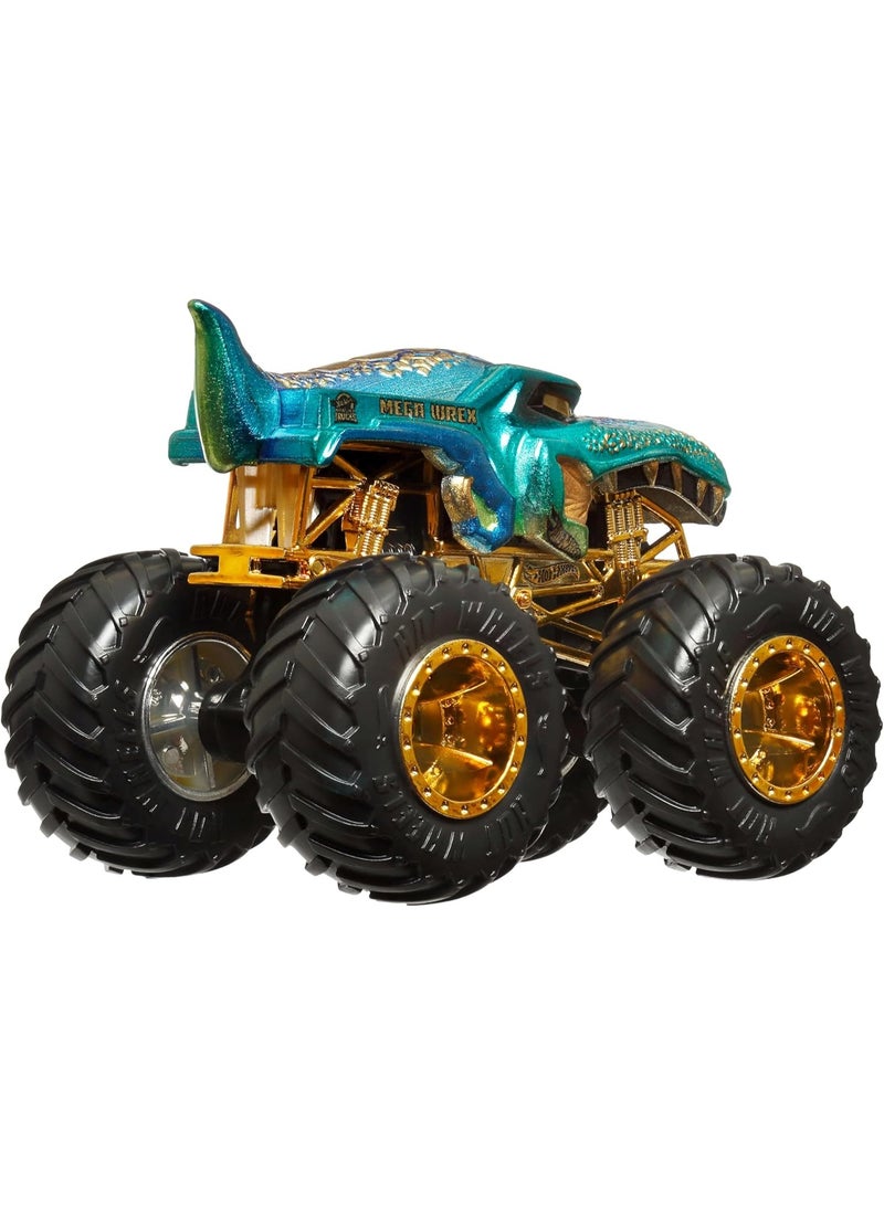 Hot Wheels شاحنة الوحش 1:64 مقياس بيغ فوت أبطال الكأس - قطعة واحدة فقط، متنوعة - Image 4