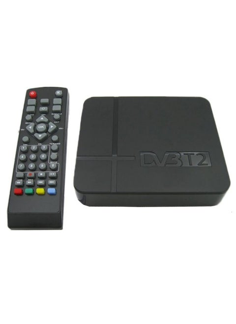 Mini Terrestrial Receiver HD DVB-T2 Set Top Box, Support USB / HDMI / MPEG4 /H.264(EU Plug)