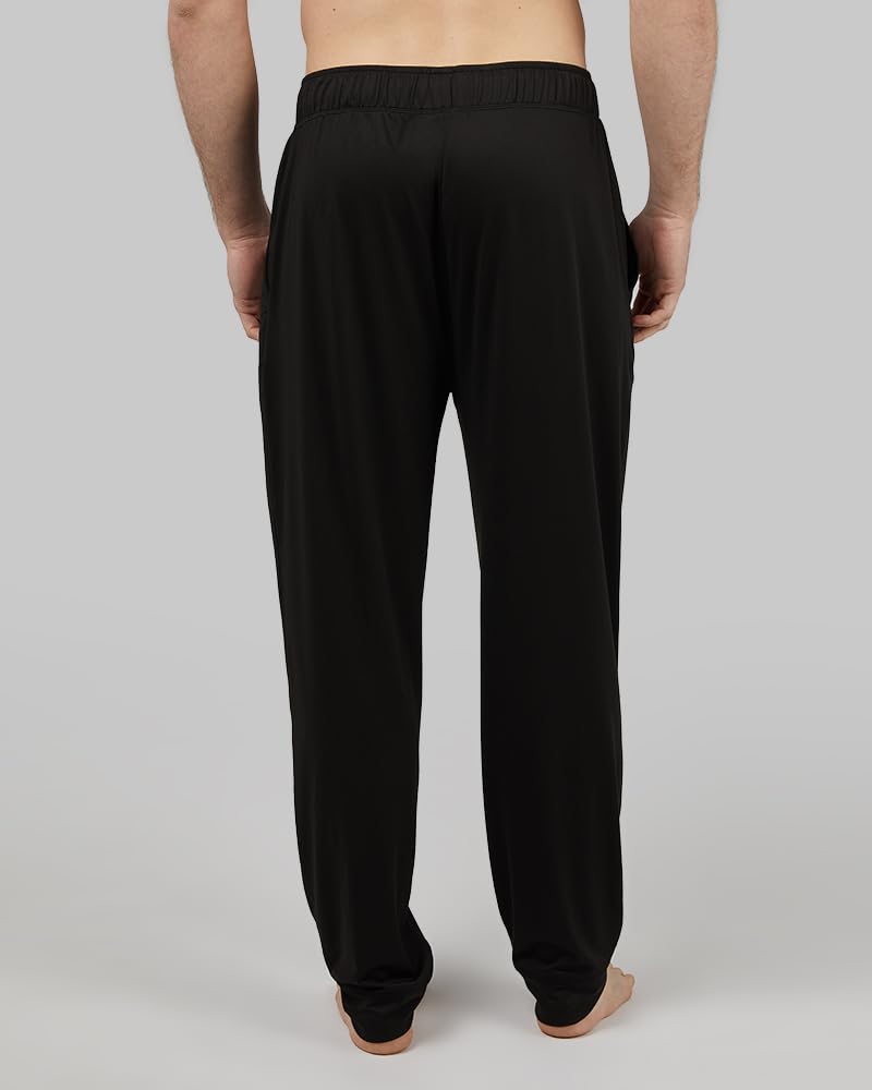 32 Degrees Men's Cool Classic Sleep Pant | Anti-Odor | 4-Way Stretch | Moisture Wicking, Black, Large - Image 4