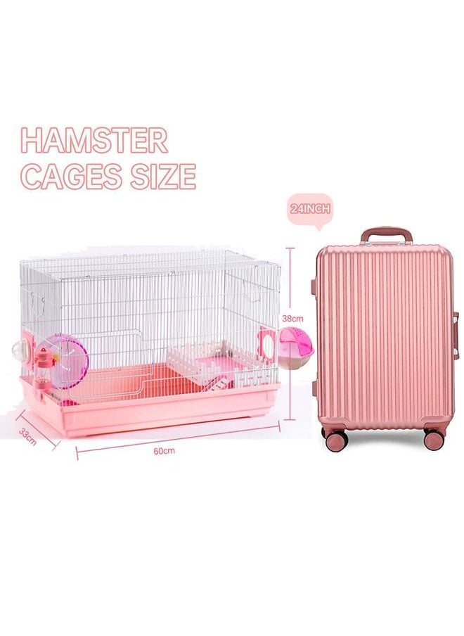 Neostyle Neostyle 2 Layer Large Hamster Cage Pink  - Image 5