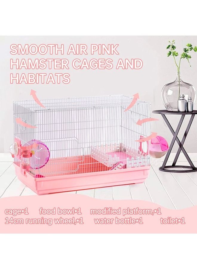 Neostyle Neostyle 2 Layer Large Hamster Cage Pink  - Image 2
