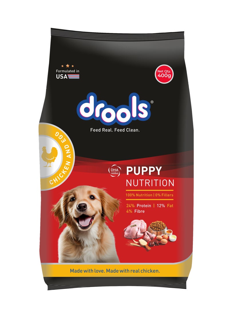 Drools طعام جاف للكلاب الجراء دجاج وبيض - Image 1