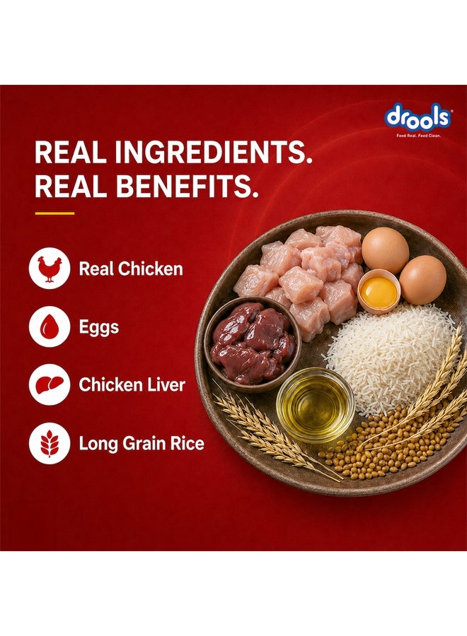 Drools Puppy Dry Dog Food Chicken & Egg - Image 3