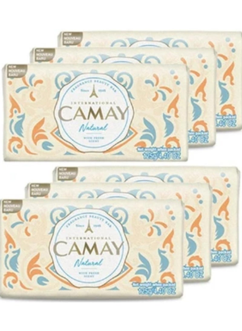 International Naturel Soap With Fresh Scent 125g 6 pcs