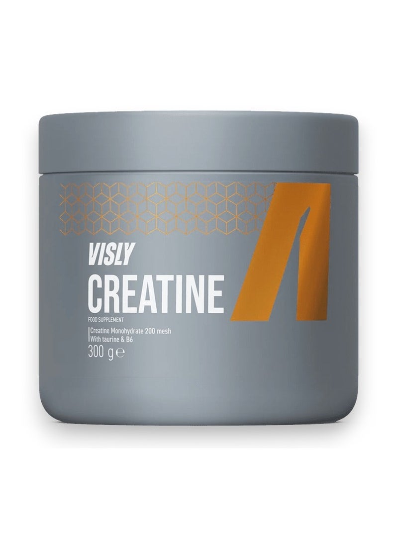 VISLY Creatine, Lemon Flavour, 300gm, 60 servings
