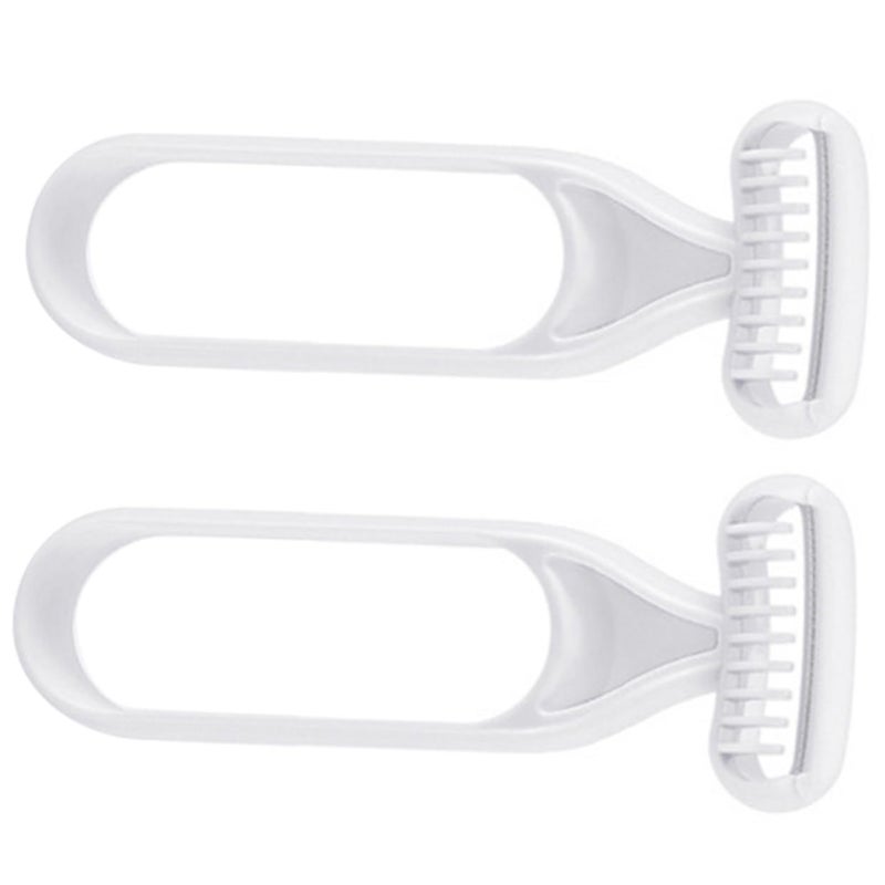 Portable Body Hair Trimmer for Women Safe Gentle Underarm Legs Sensitive Areas Travel Friendly Grey - Image 2