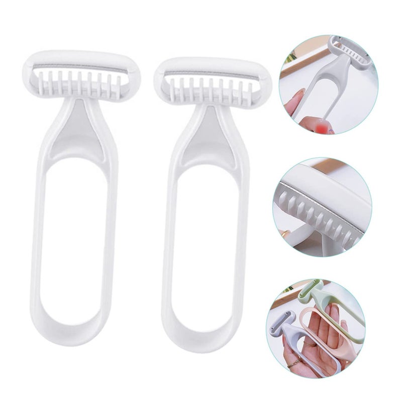 Portable Body Hair Trimmer for Women Safe Gentle Underarm Legs Sensitive Areas Travel Friendly Grey - Image 5