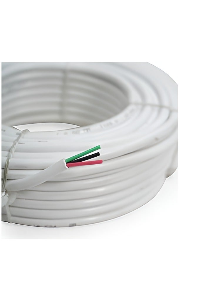 عباسلي سلك الطاقة الكهربائية البلاستيكية المرنة 3 أسلاك التمديد الأساسية الأسلاك النحاسية - Image 5