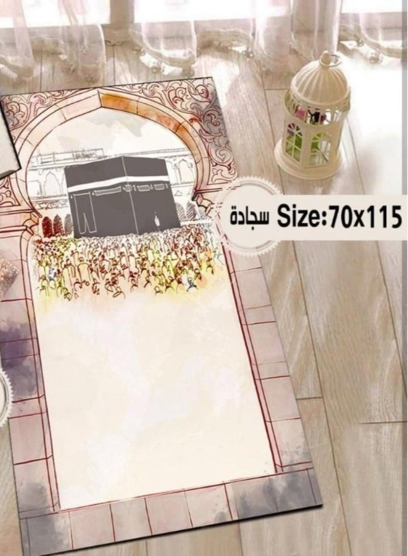 سجادة صلاة بتصميم حديت 70x115 Cm  - Image 2