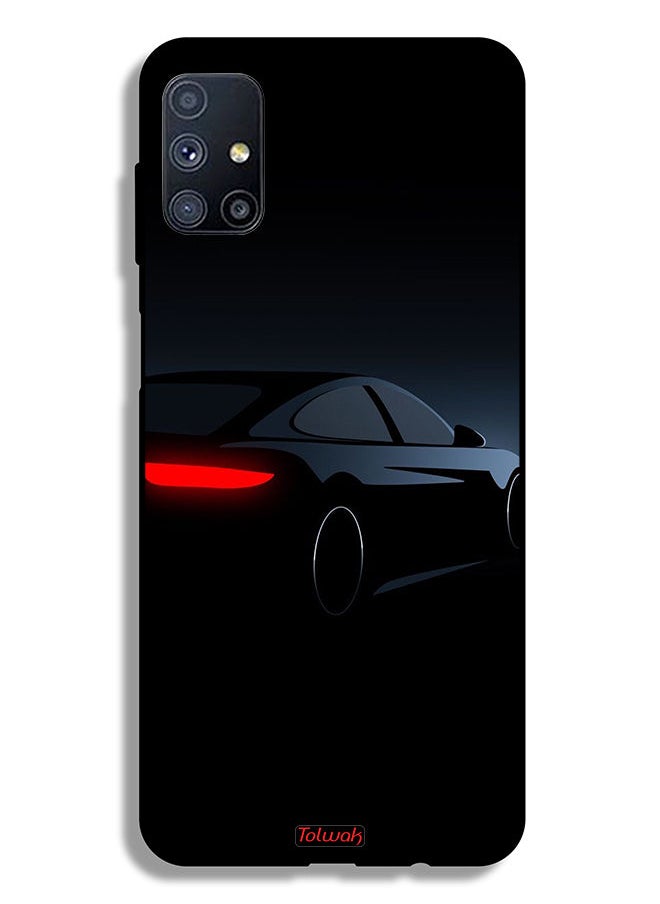 Tolwak غطاء حماية لهاتف Samsung Galaxy M51 - سيارة داكنة  - Image 2