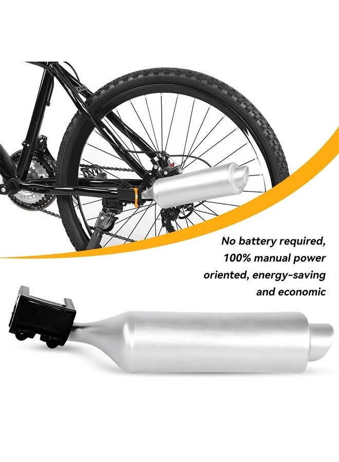 ShebSheb Bike Turbo Exhaust Pipe, 6 Different Turbo Motorcycle Sound Effects Bicycle MTB Road Bike Exhaust Pipe,6 Card Patterns Randomly - Image 3