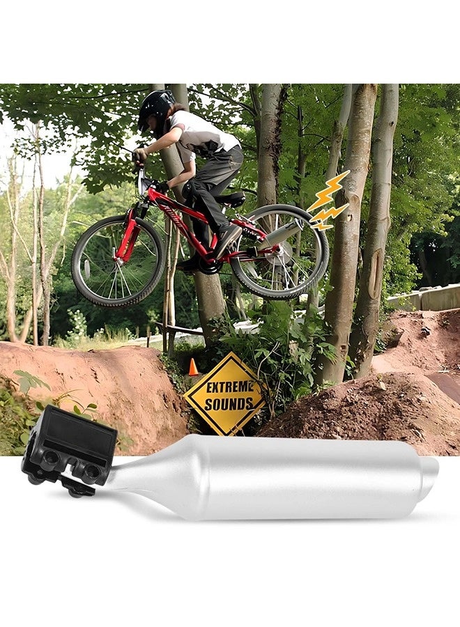 ShebSheb Bike Turbo Exhaust Pipe, 6 Different Turbo Motorcycle Sound Effects Bicycle MTB Road Bike Exhaust Pipe,6 Card Patterns Randomly - Image 5