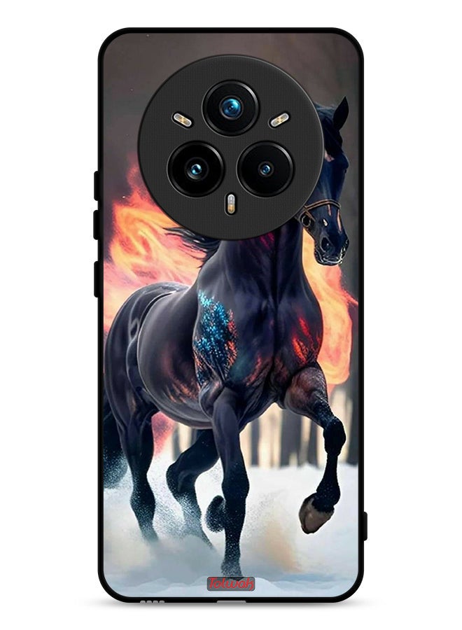 Tolwak Realme 14 Pro 5G Protective Case Cover Horse Hd