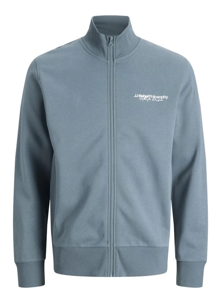 JJ Rebel Full Zip High Neck Sweatshirt