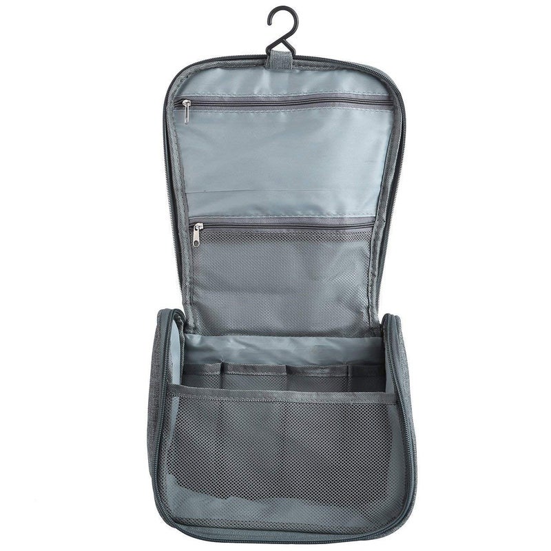 Anugrah Mart Toiletry Bag Multifunction Cosmetic Bag Portable Makeup Pouch Waterproof Travel Hanging Organizer Bag for Women Girls - Image 2