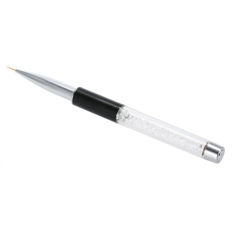 Nail Art Brush: 3 Sizes(7mm, 9mm, 11mm) Nylon Hair - Non-Deformation Nail Dotting Tool for Professional Nail Art Work and Home Use - Image 3