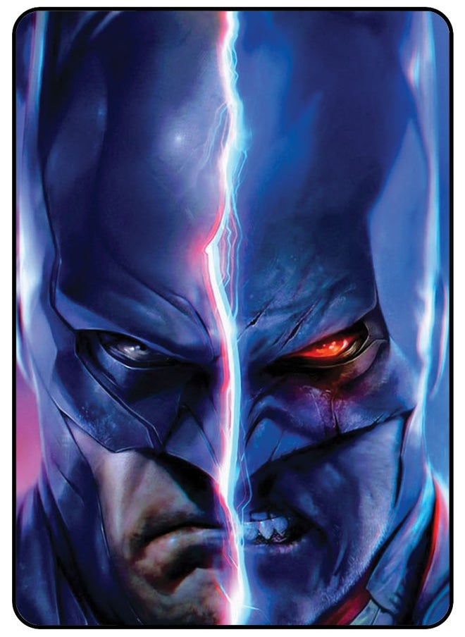 AMINA ALSHEBLI Protective Case Cover For Apple iPad 7th Gen 10.2 Inch Angry Batman  - Image 1