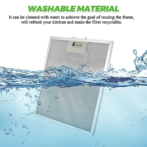 Techecook Updated W10169961A Range Hood Filter Replacement (3PCS) by Techecook, 5-Layer Aluminum Mesh Hood Grease Filter 10.5 x 12 Inch Fit for Whirlpool, Kitchen Aid, Jenn-Air Range Hoods - Image 4