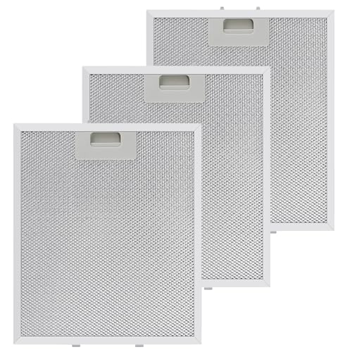 Techecook Updated W10169961A Range Hood Filter Replacement (3PCS) by Techecook, 5-Layer Aluminum Mesh Hood Grease Filter 10.5 x 12 Inch Fit for Whirlpool, Kitchen Aid, Jenn-Air Range Hoods - Image 1
