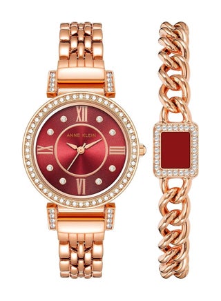 Anne Klein Women's Premium Crystal Accented Watch and Bracelet Set AK2928BRST - pzsku/ZD876A361D89968237A32Z/45/_/1705832849/19044e98-5b69-41a6-8cfb-7550f5739680