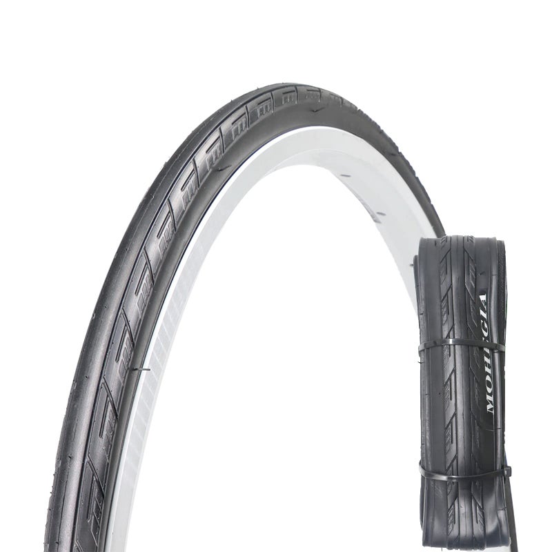 Mohegia Bike Tire 700 X 25C Folding Replacement Tire For Road Bicycle