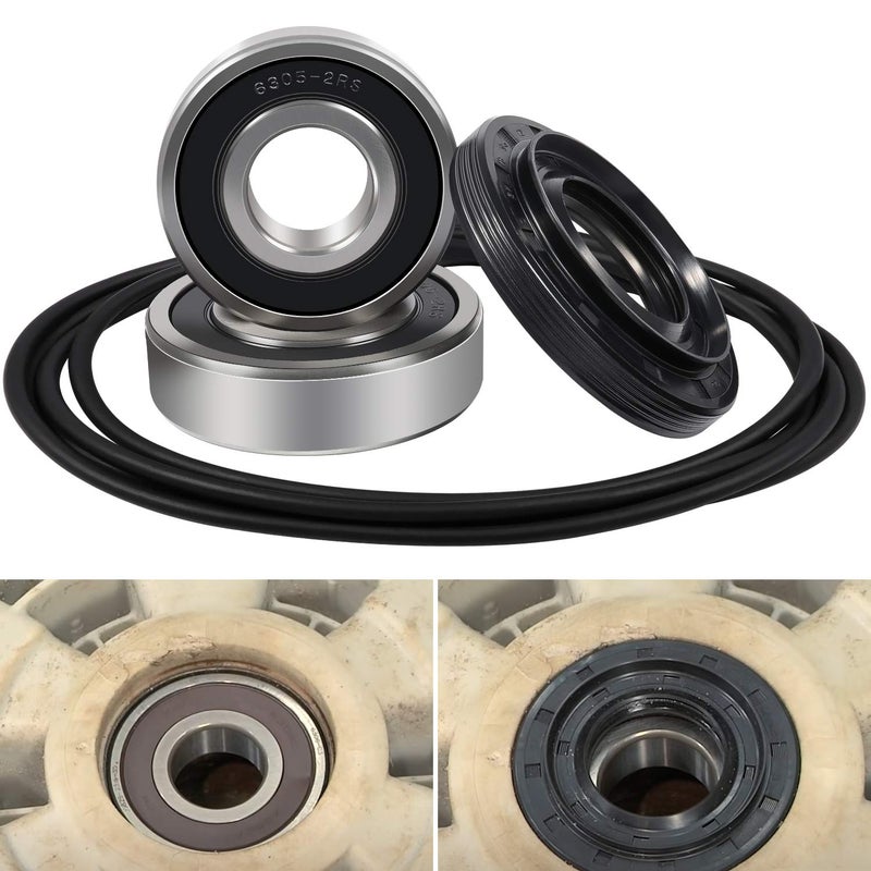 Bonbo Front Load Washer Tub Bearings & Seal Kit for LG & Kenmore etc Replace 4036ER2004A 4280FR4048L 4280FR4048E 4036ER4001B Rotate Quiet Deep Groove Ball Bearings  - Image 1