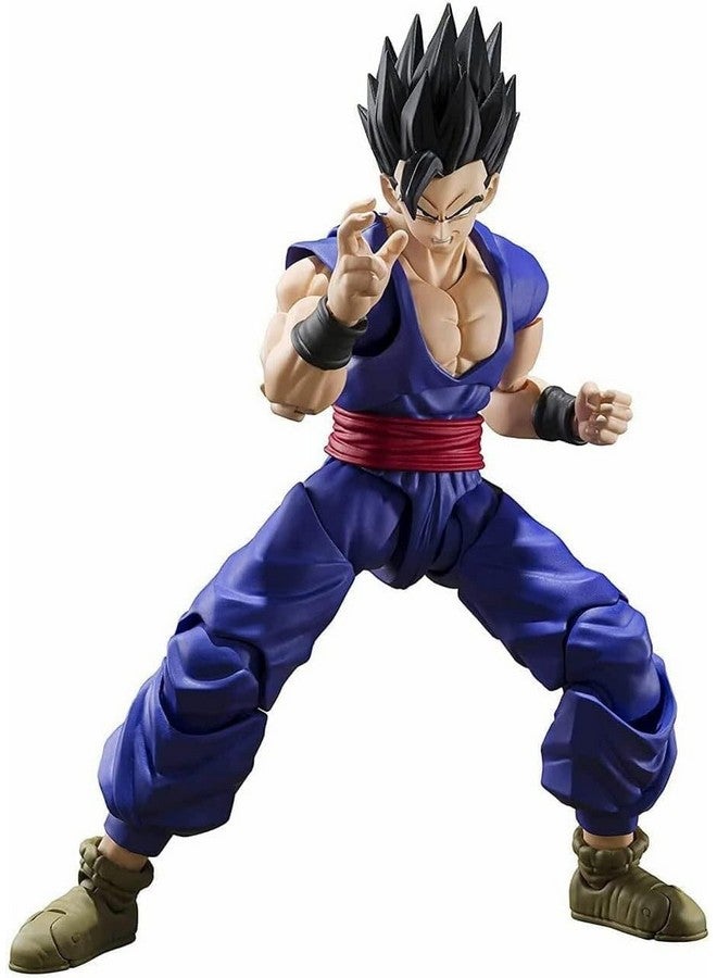 TAMASHII NATIONS - Dragon Ball Super: Super Hero - Ultimate Gohan Super Hero (Reissue), Bandai Spirits S.H.Figuarts Action Figure - Image 4