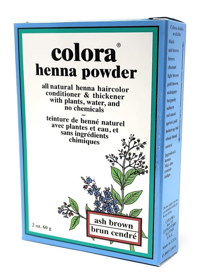 Colora Henna Powder Ash Brown 2 Ounce - Pack Quantity: 1 - Image 1