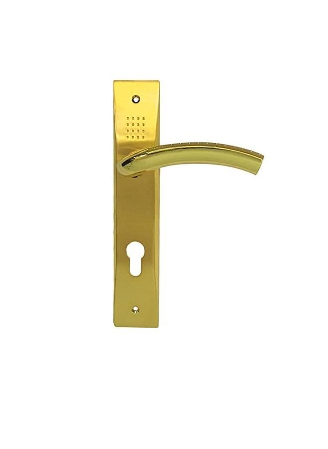 روبستلاين - Robustline- مجموعة قفل الباب (lockbody) مجموعة كاملة مع مقبض وقفل ذهبي اللون ذهبي 25 X 5 X 3cm - Image 1