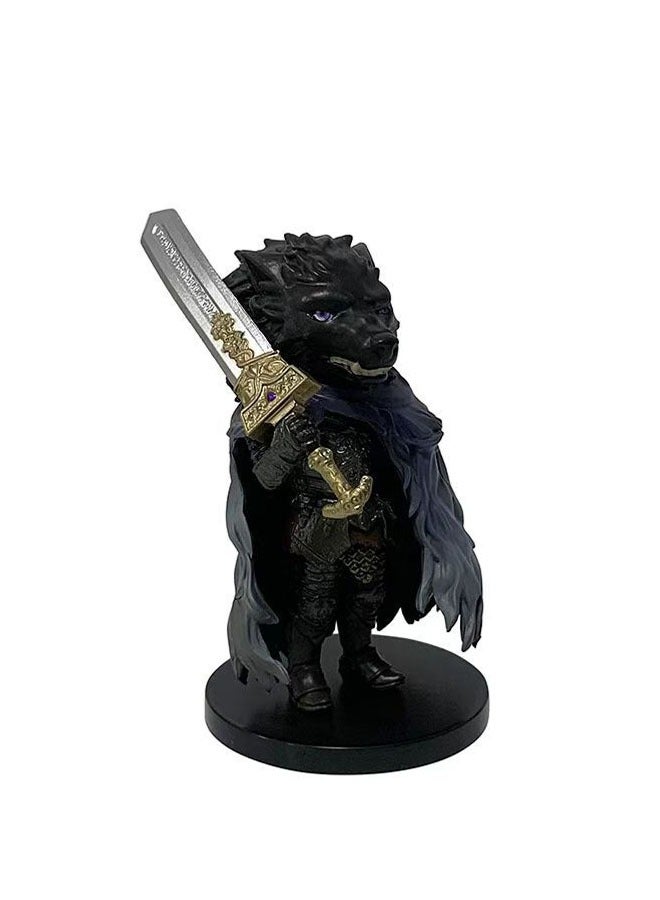 general Elden Ring Half-Wolf Blazer Doll Model Ornaments, Half-Wolf Blazer PVC Model Toy Decoration Collection Gifts - Image 3