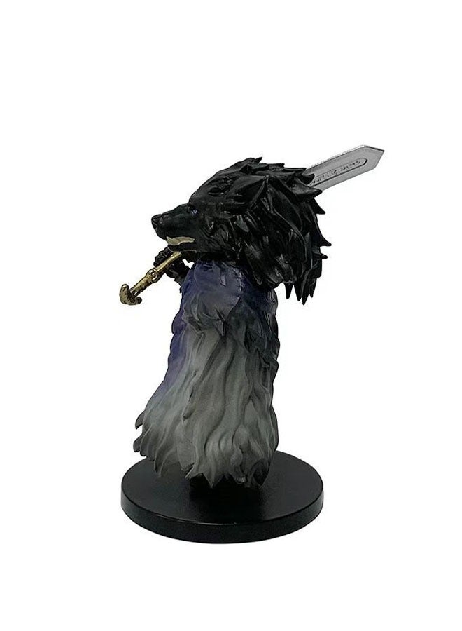 general Elden Ring Half-Wolf Blazer Doll Model Ornaments, Half-Wolf Blazer PVC Model Toy Decoration Collection Gifts - Image 4