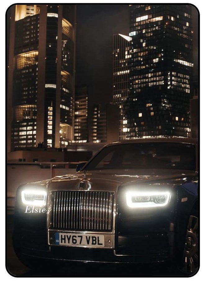 AMINA ALSHEBLI Protective Case Cover For Apple iPad 10th Generation 10.9 Inch 2022 Rolls Royce  - Image 1