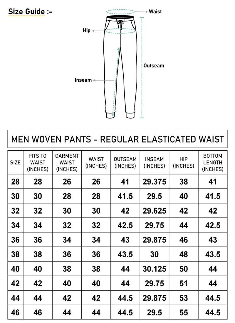 Bewakoof  Men's Navy Blue Cargo Nylon Parachute Pants for Men | Best Price UAE