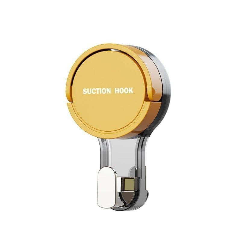 DREWIT STAR UltraStrong Vacuum Suction Hook HeavyDutyNoDrill Hanging Solution for Bathroom Kitchen and Home Organization Versatile Reusable and DamageFree Pack of 02 Multi Colour - Image 4