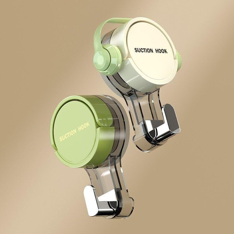 DREWIT STAR UltraStrong Vacuum Suction Hook HeavyDutyNoDrill Hanging Solution for Bathroom Kitchen and Home Organization Versatile Reusable and DamageFree Pack of 02 Multi Colour - Image 2