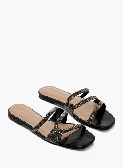 Flora Bella By Shoexpress Women Embellished Slip-On Sandals