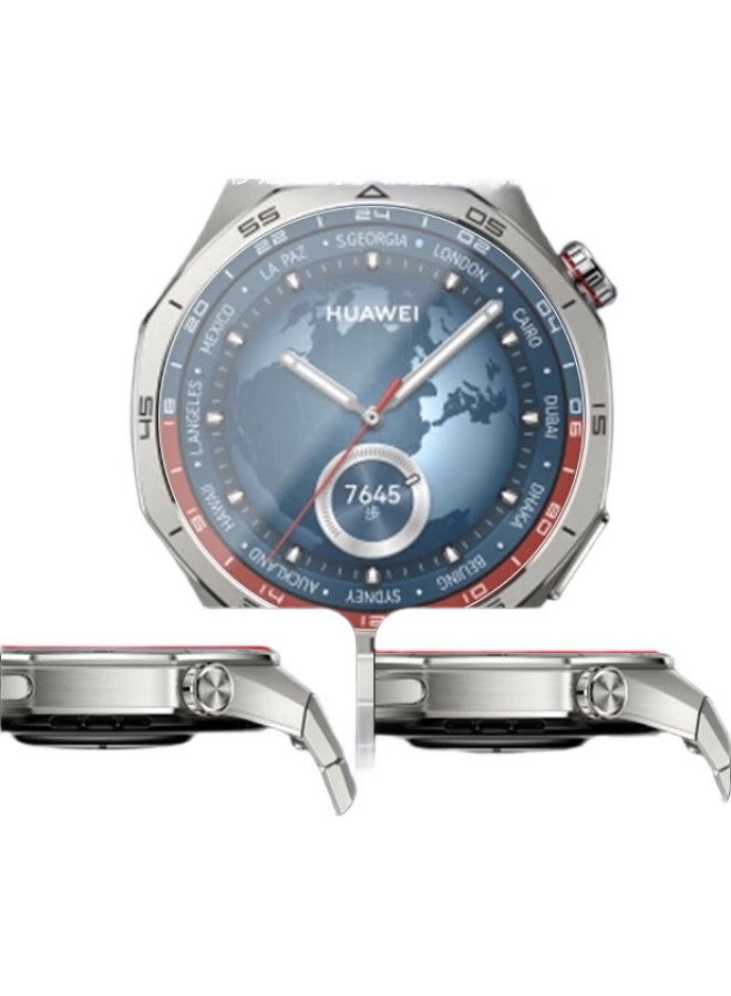 LANGLING [2 Pieces Quick Apply] Screen Protector For Huawei Watch Gt5Pro, Tempered Glass Film For Huawei Watch Gt5Pro, High Definition Full Coverage, Shockproof, Scratch-Resistant, Light Fingerprint, 46Mm - Image 2