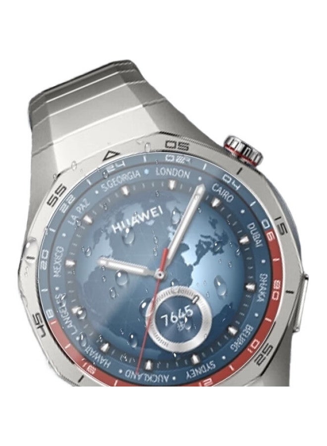 LANGLING [2 Pieces Quick Apply] Screen Protector For Huawei Watch Gt5Pro, Tempered Glass Film For Huawei Watch Gt5Pro, High Definition Full Coverage, Shockproof, Scratch-Resistant, Light Fingerprint, 46Mm - Image 3