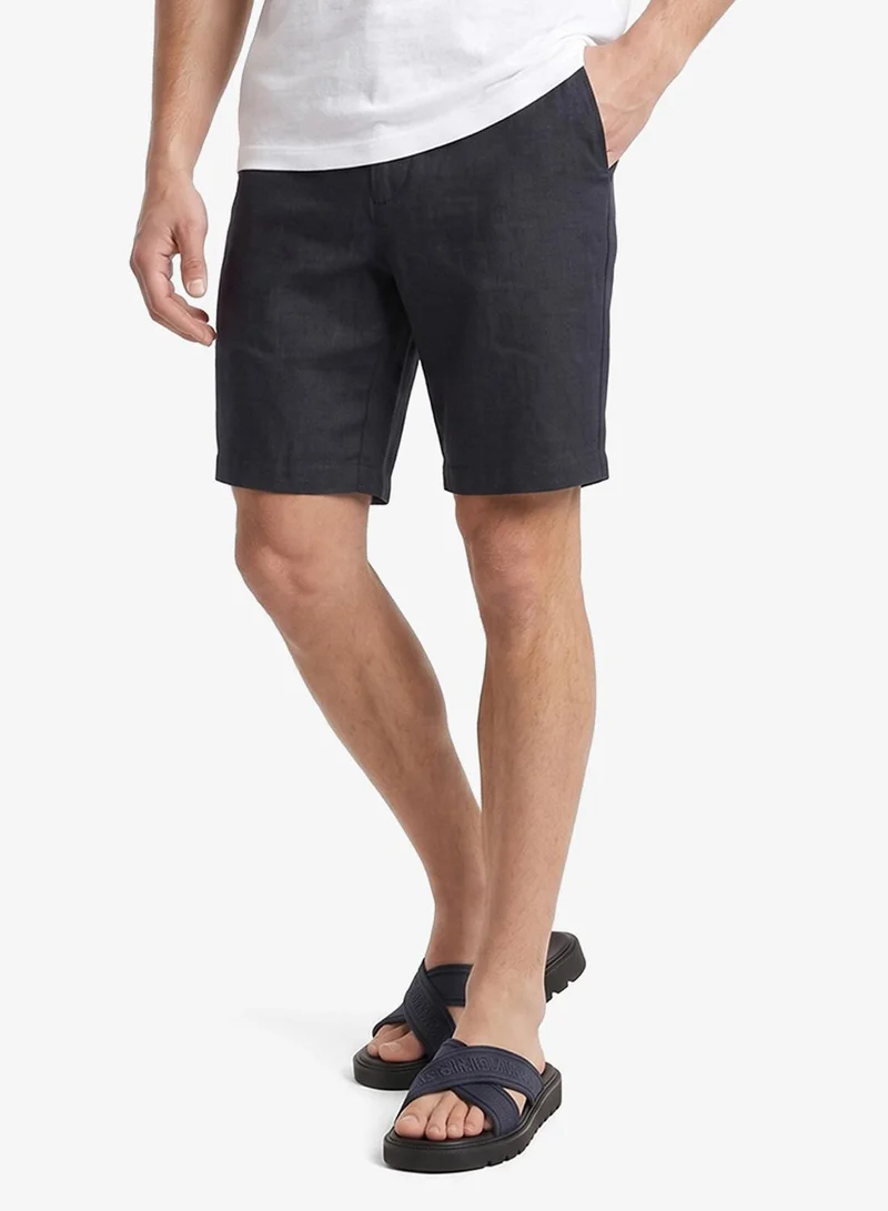 Calvin Klein Ck Navy/Black Luxor - Logo Lightweight Lug Sandals for Men | Best Price UAE